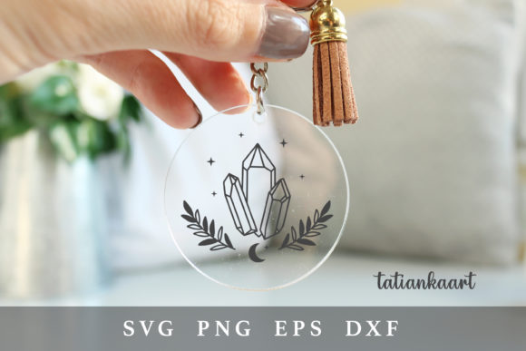 Floral Crystal SVG Magical SVG