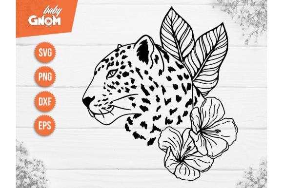 Floral Leopard SVG: Bold, Balanced, Real-World Ready